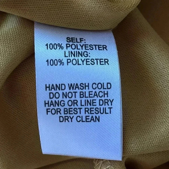 Lulus‎ Women's Zoya Mustard Yellow Floral Print Tie-Front Skater Dress Large. - Picture 6 of 7